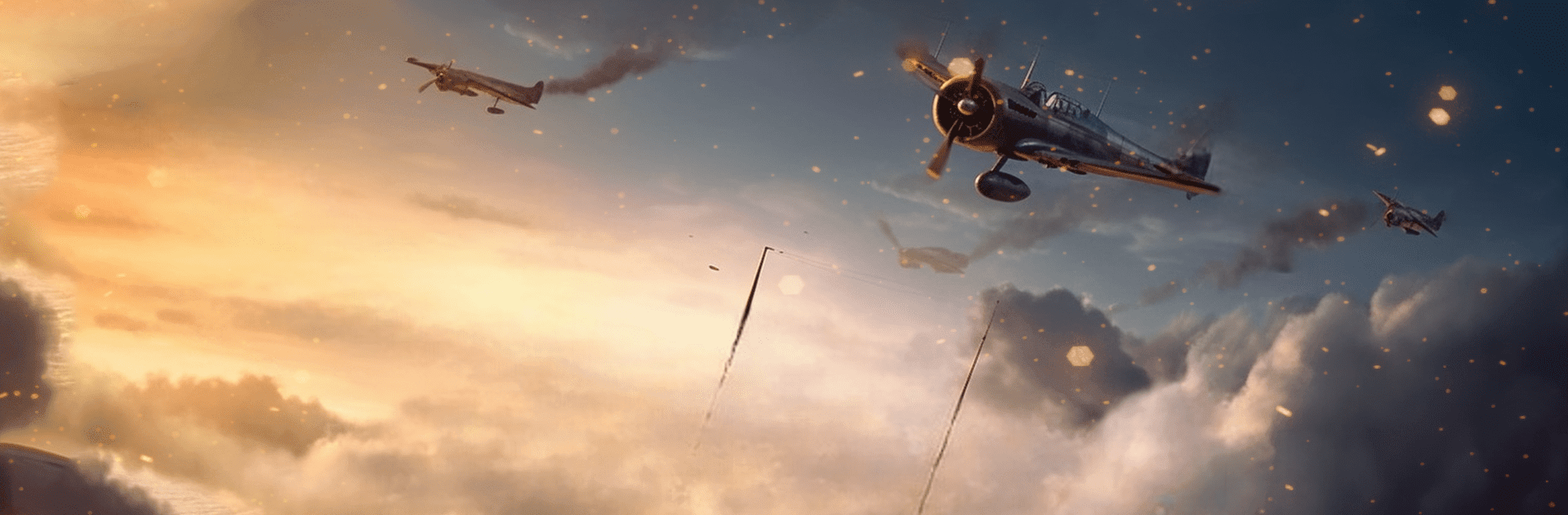 Warplanes Dogfight・WW2 Battle