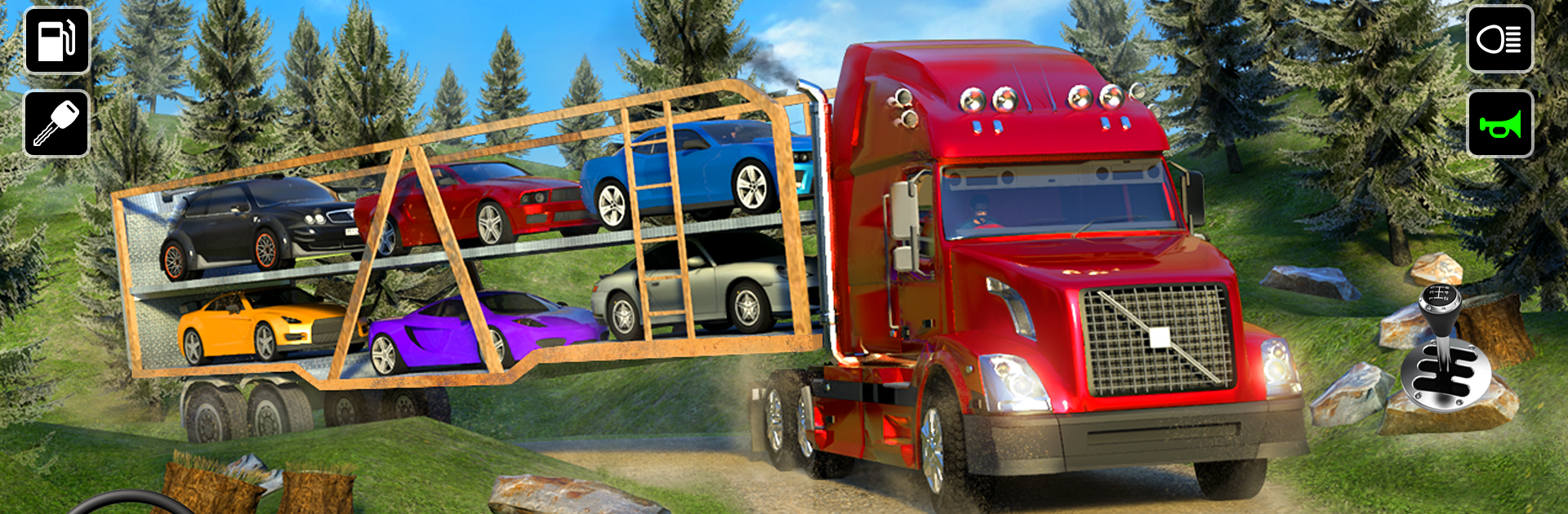 Truck Driving Transport Sim 3D