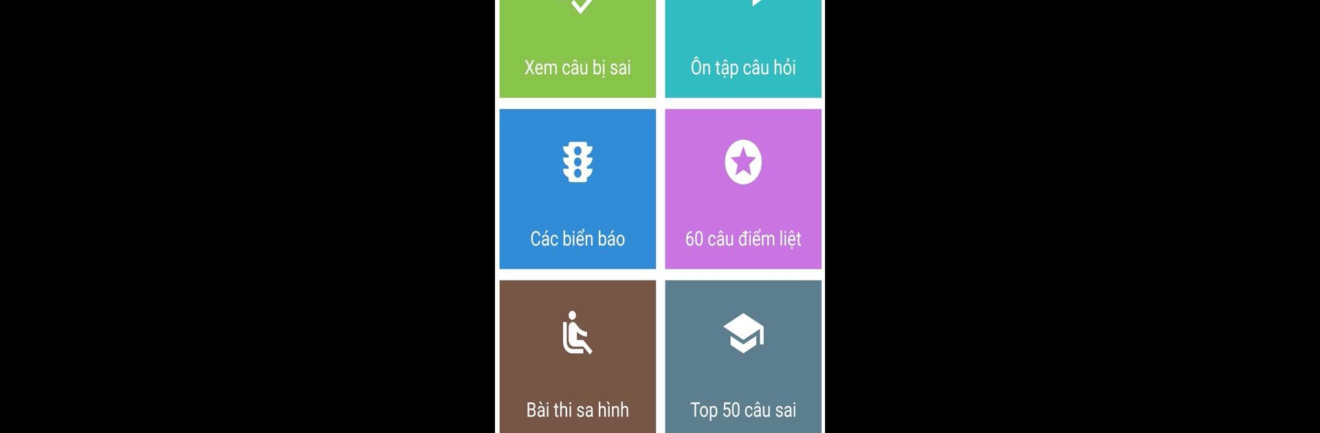 Ôn thi GPLX 600 Câu