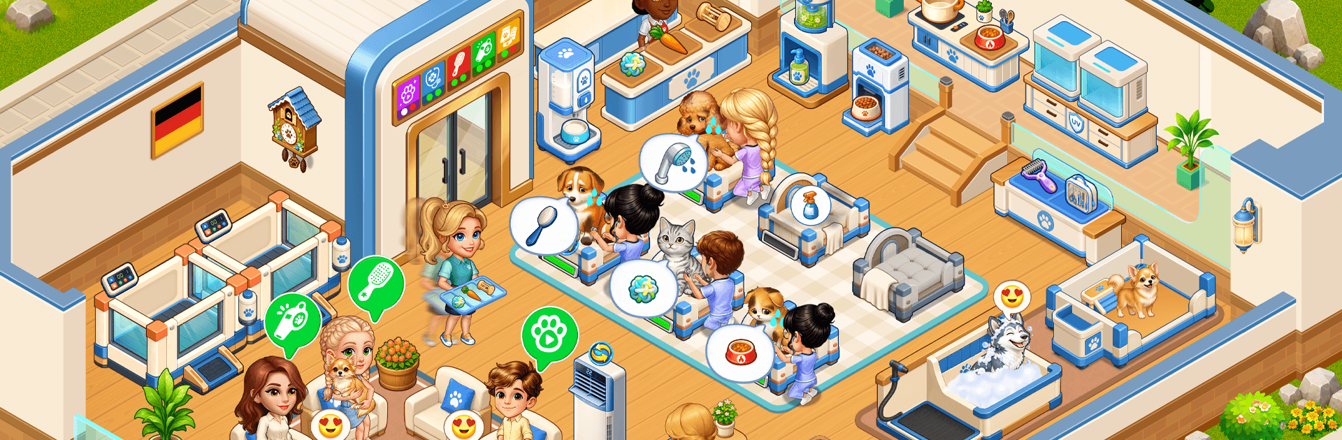 Happy Pet: Animal Care Game
