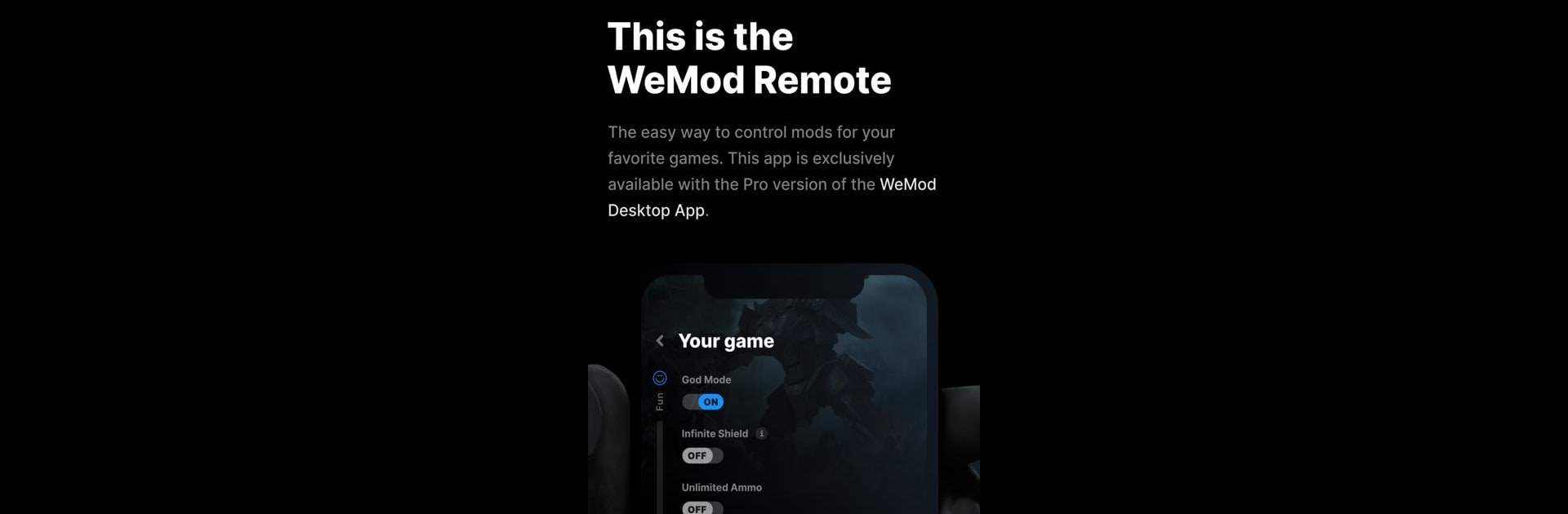 WeMod Pro Remote