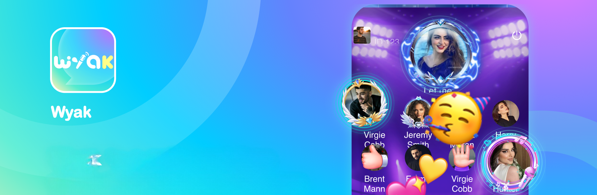 Wyak Lite-Voice chat &Friends