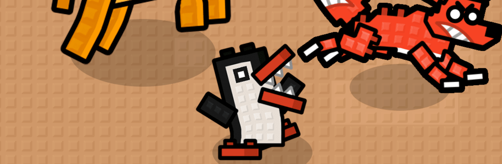 Merge Block Beast:Animal Clash