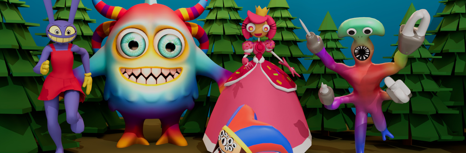 Color Monsters Challenge 3D