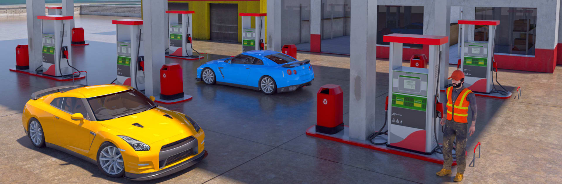 Gas Station Business Simulator