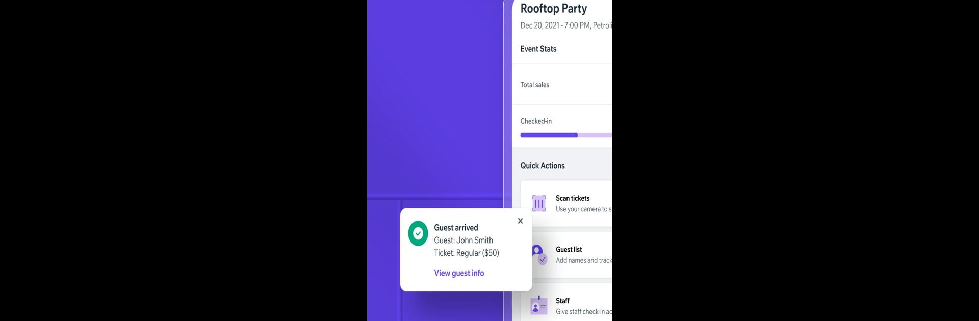 Check-in by Wix