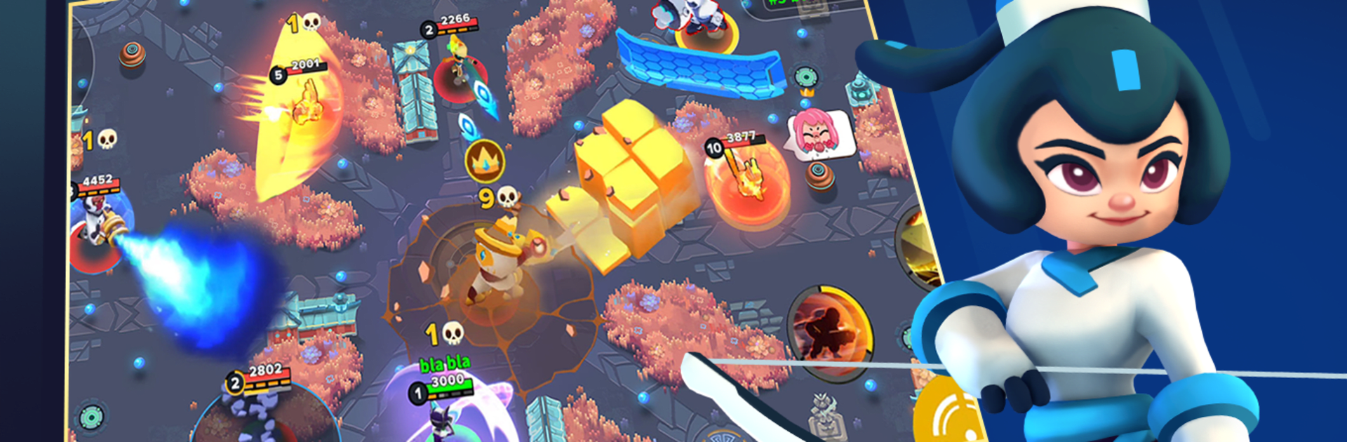 Heroes' Strike - 3v3 Moba Braw