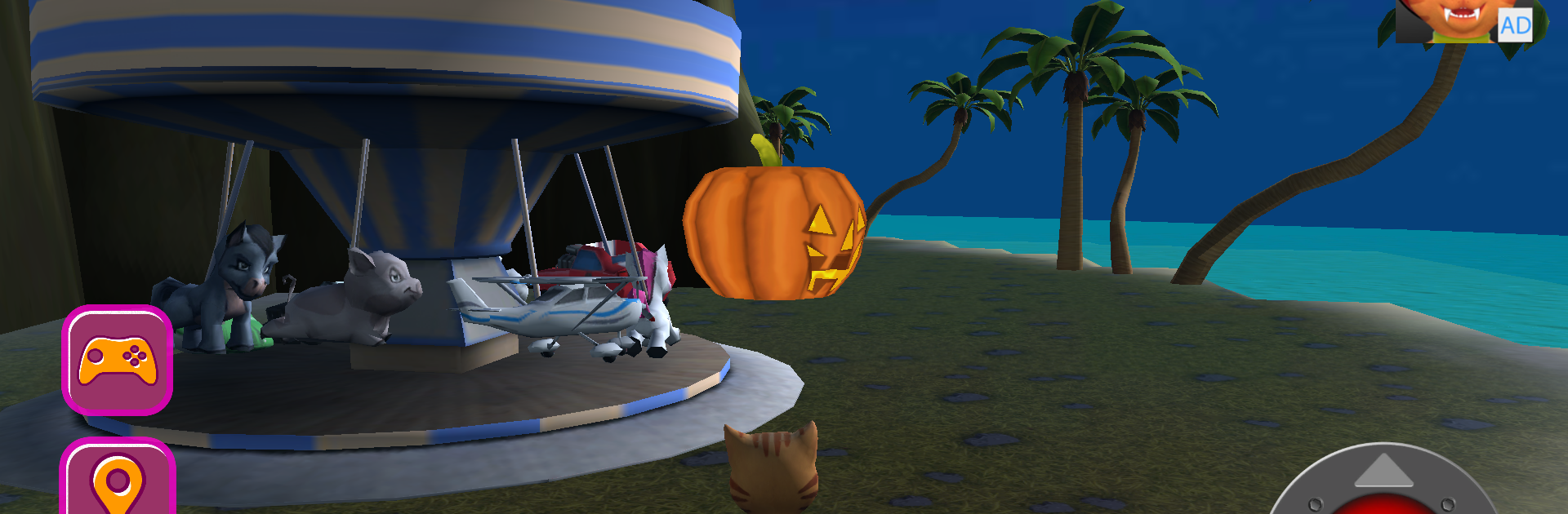 Halloween Cat Theme Park 3D