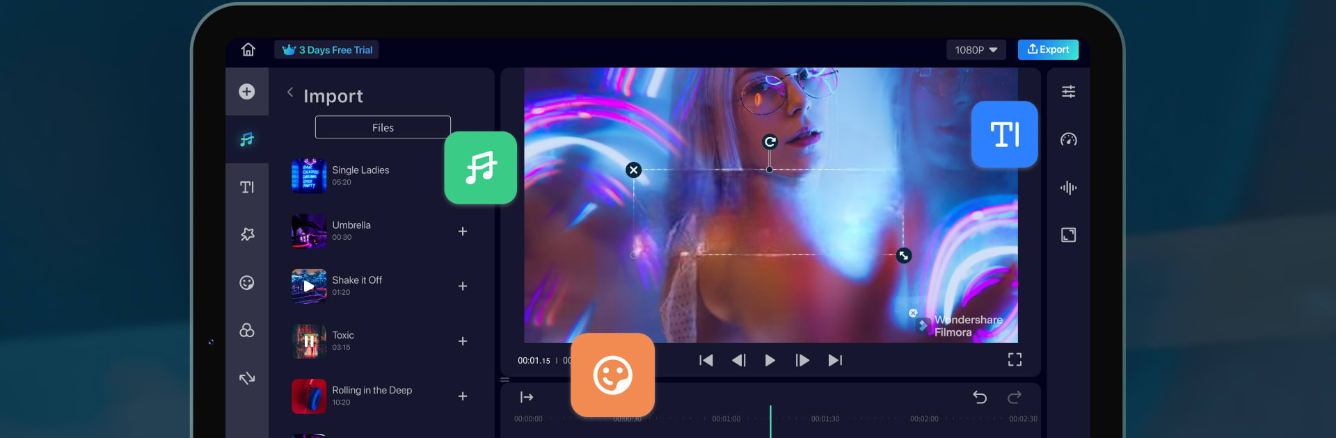 Filmora - Video Editor & Maker
