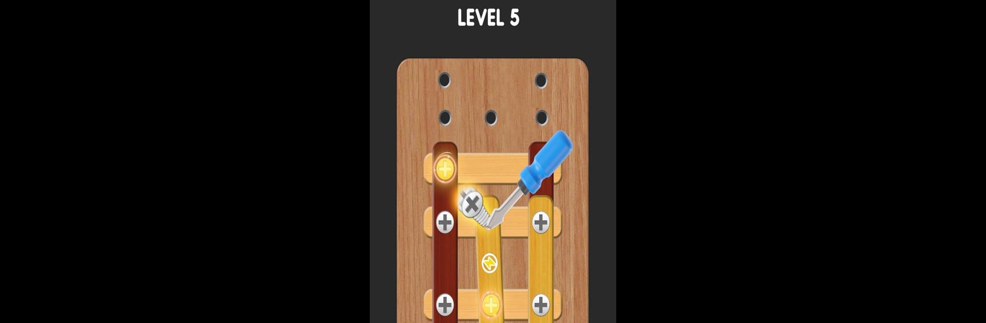 Wood Screw Puzzle, Nuts&Bolts