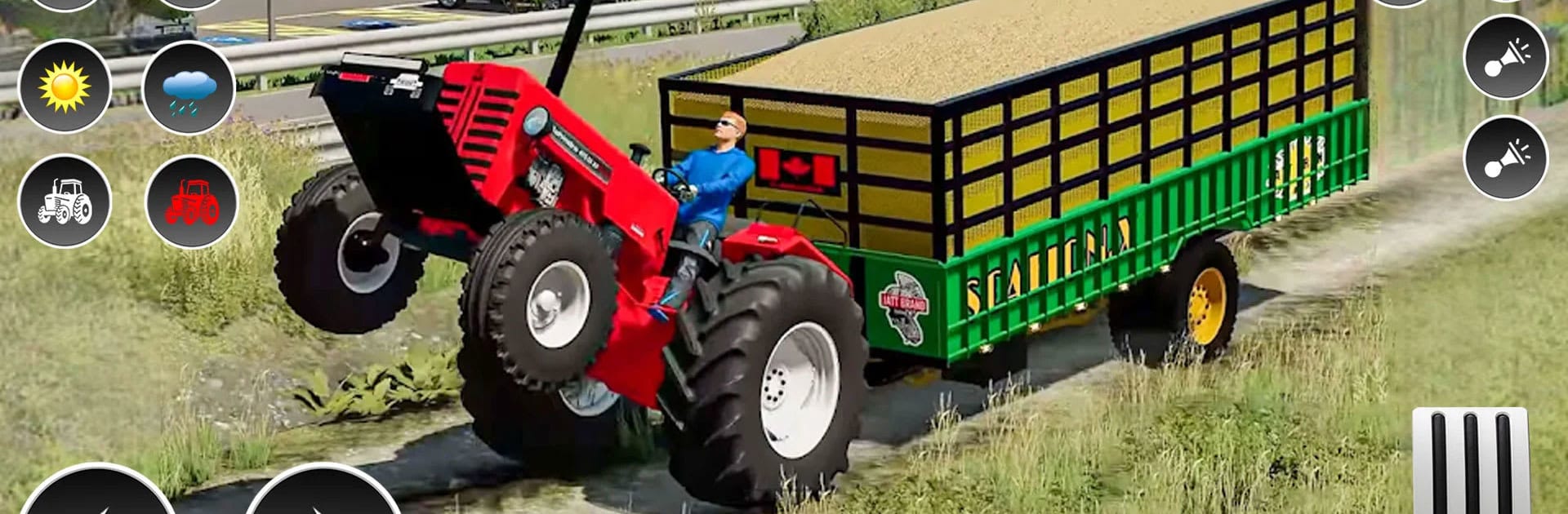 Farm Simulator 3D Tractor Game