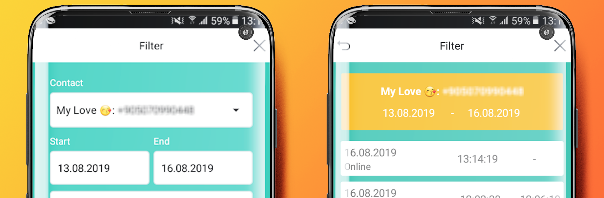 Family Tracker - Online Status
