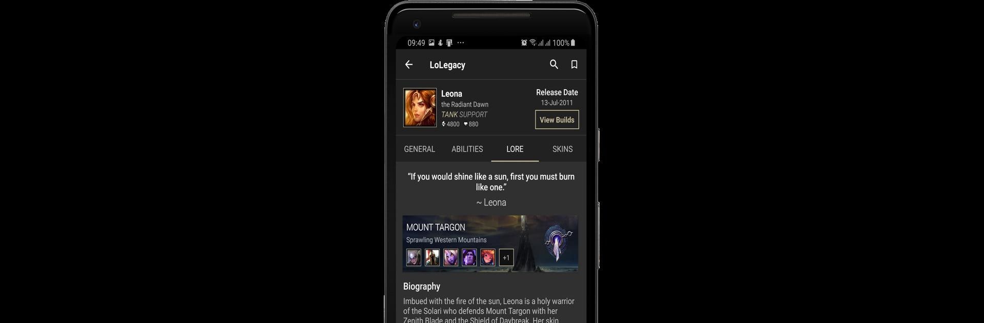 Probuilds for LoL - LoLegacy
