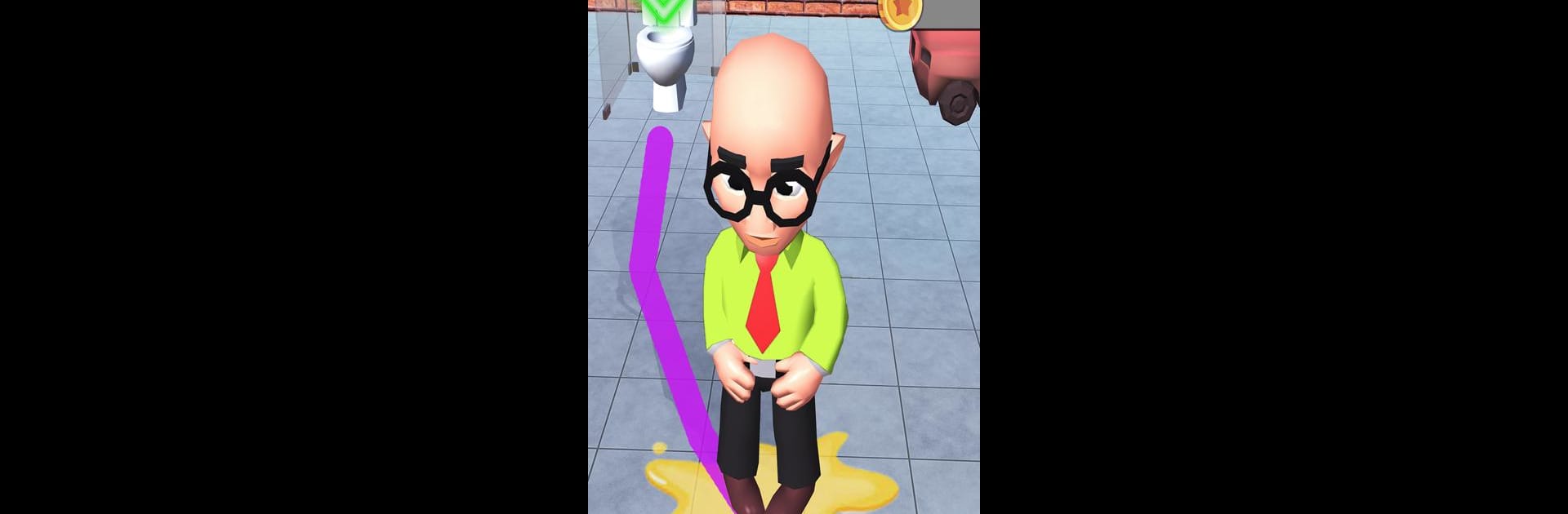 Rush Run to Pee Toilet Games