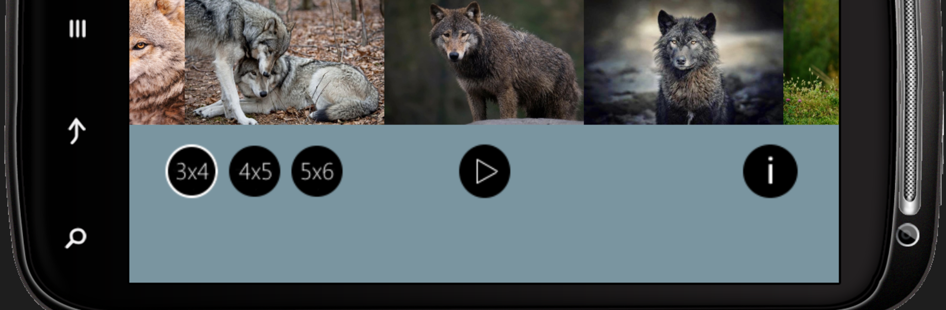 Wolf Tile Puzzle