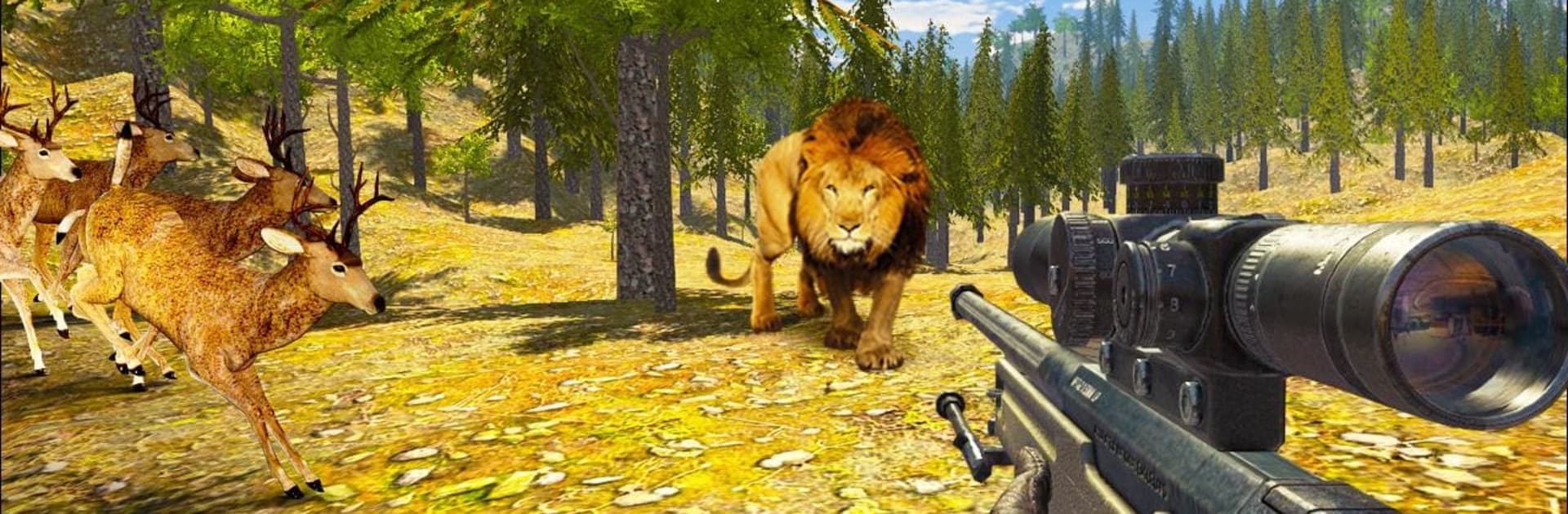 Animal Hunting Sniper Shooter: Jungle Safari
