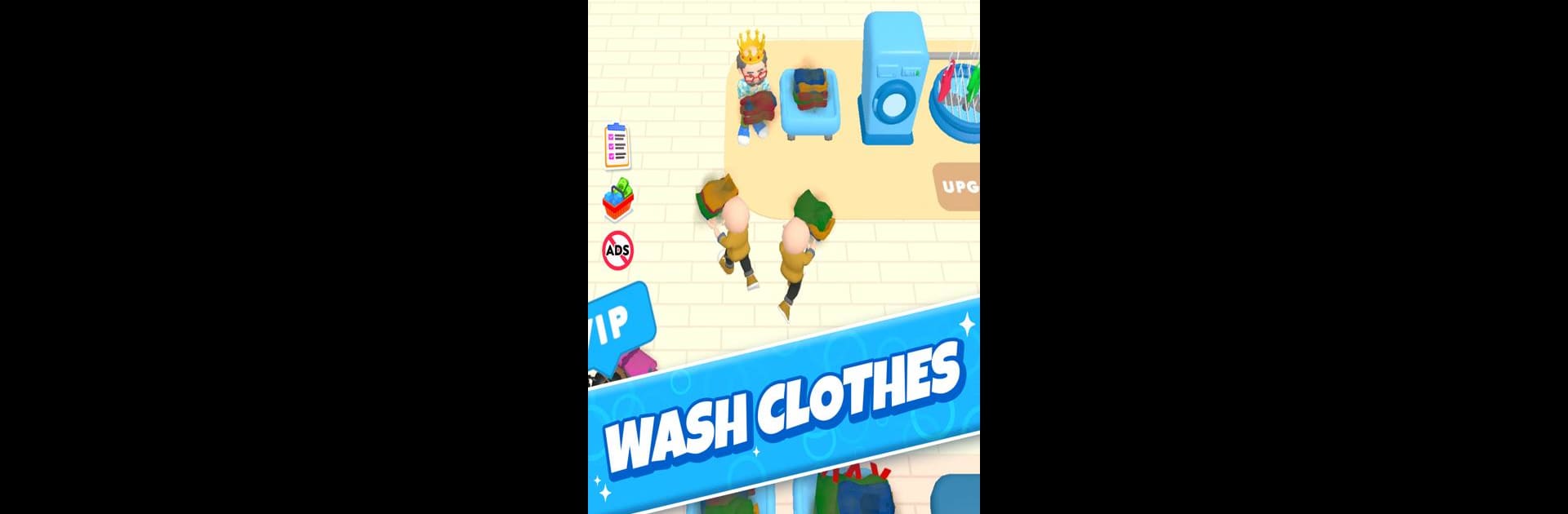 Laundry Rush - Idle Game