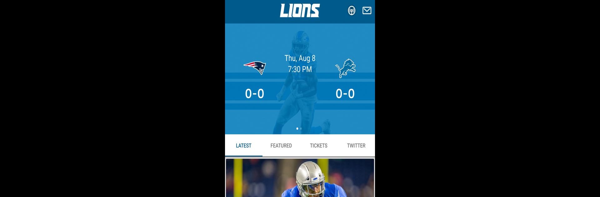 Detroit Lions Mobile