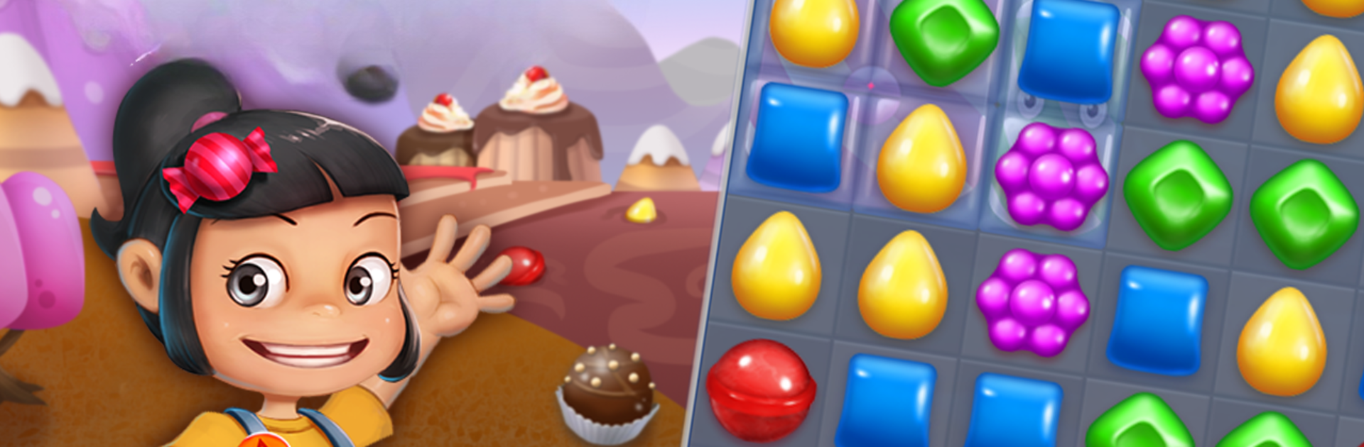 Candy Sweet Story: Candy Match 3 Puzzle