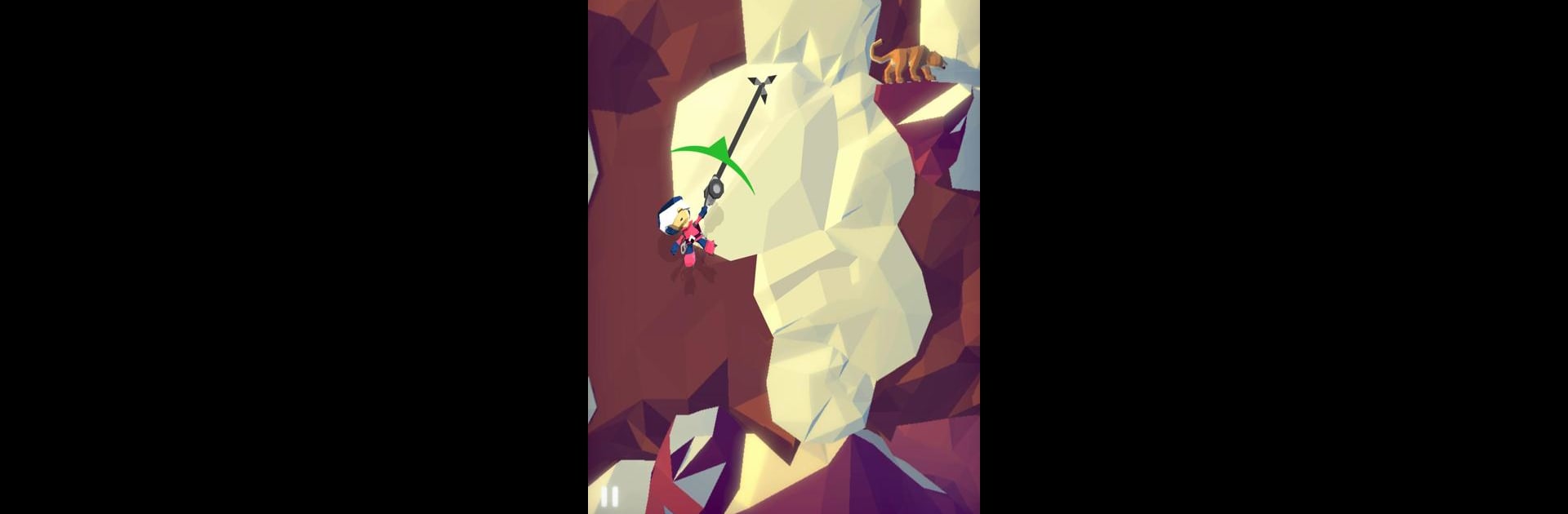 Hang Line: Mountain Climber