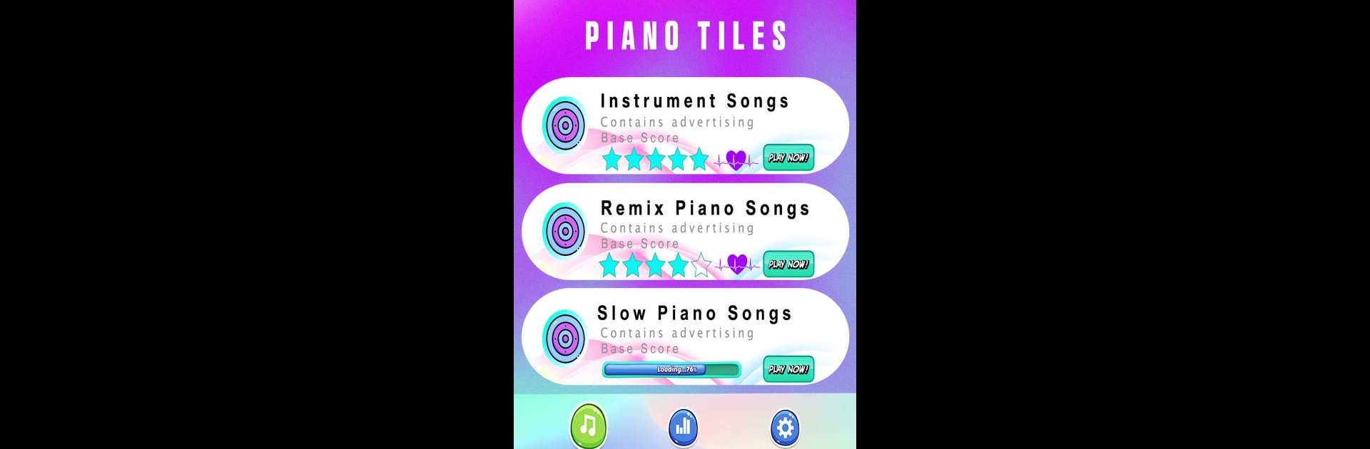 Lyrical Lemonade Piano Game
