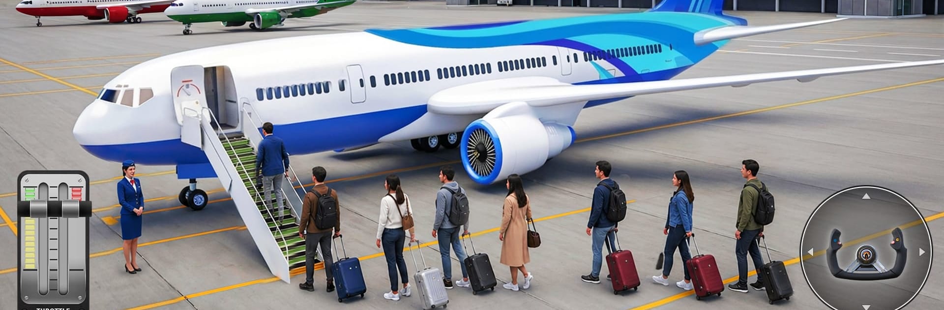Airplane Flying Jet Simulator
