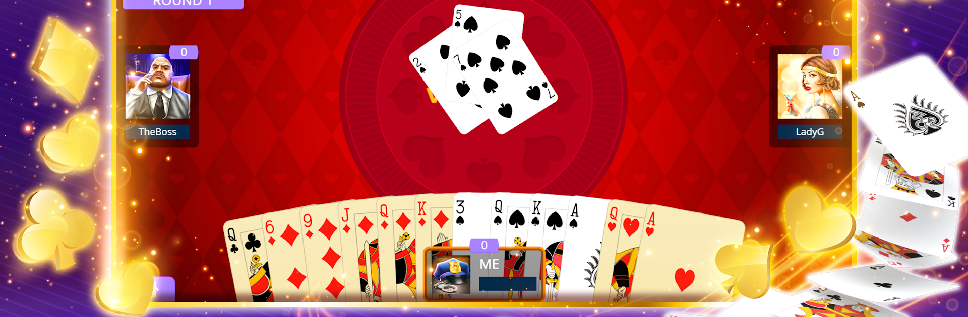 Jogo de Copas Offline - Hearts