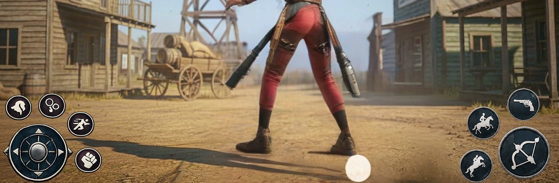 Westland Cowboy Horse Gun Game