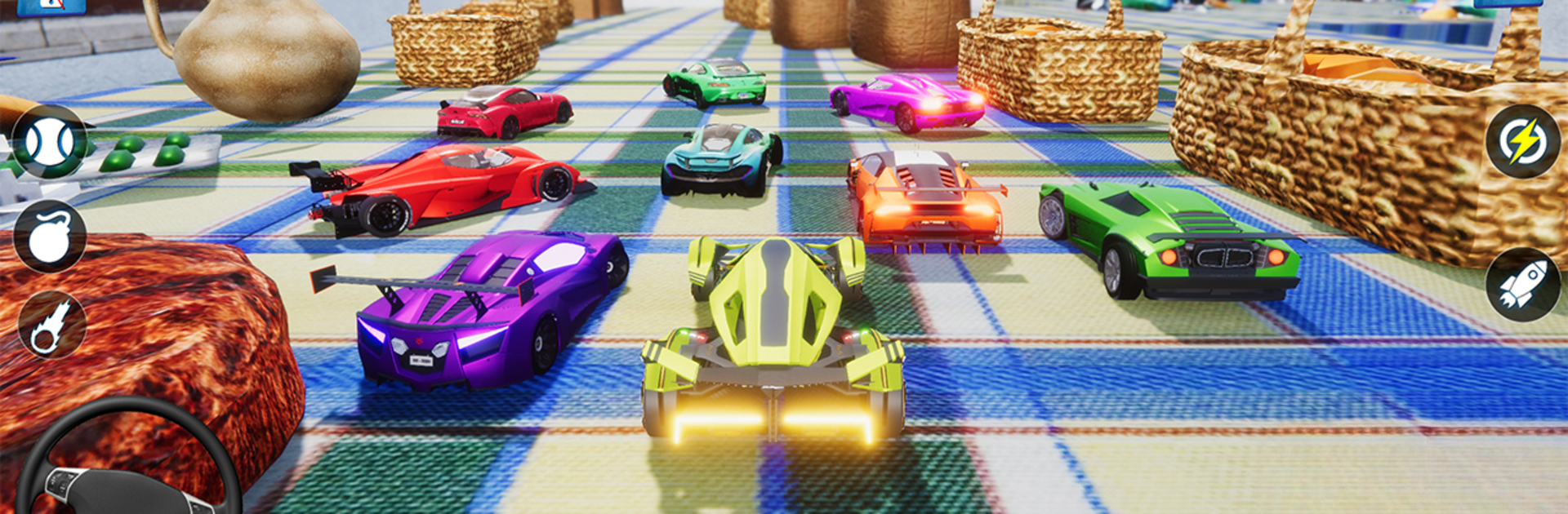 Tabletop Racing Car Games 3D