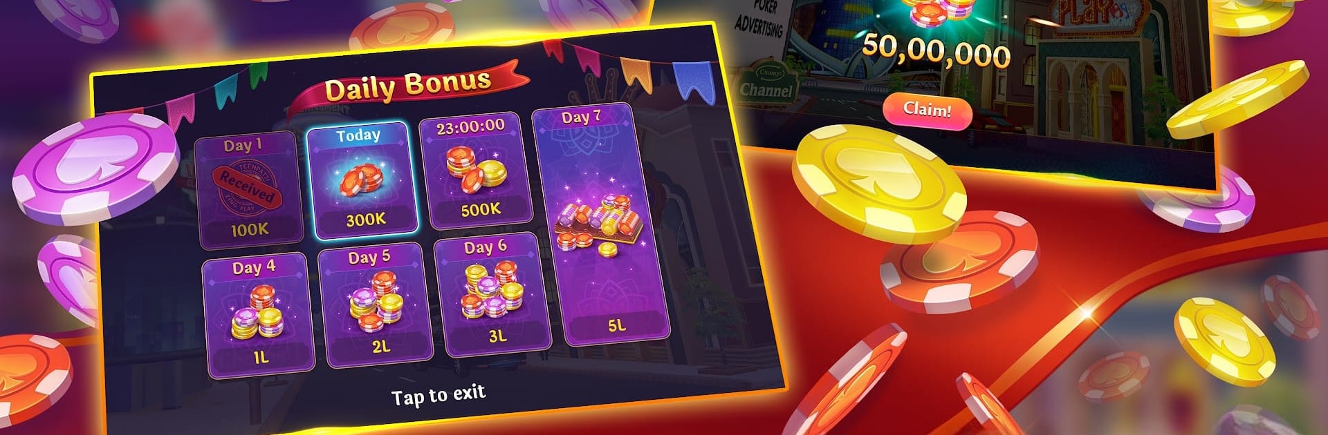 Teen Patti 3D ZingPlay - Elite 3 Patti Card Online