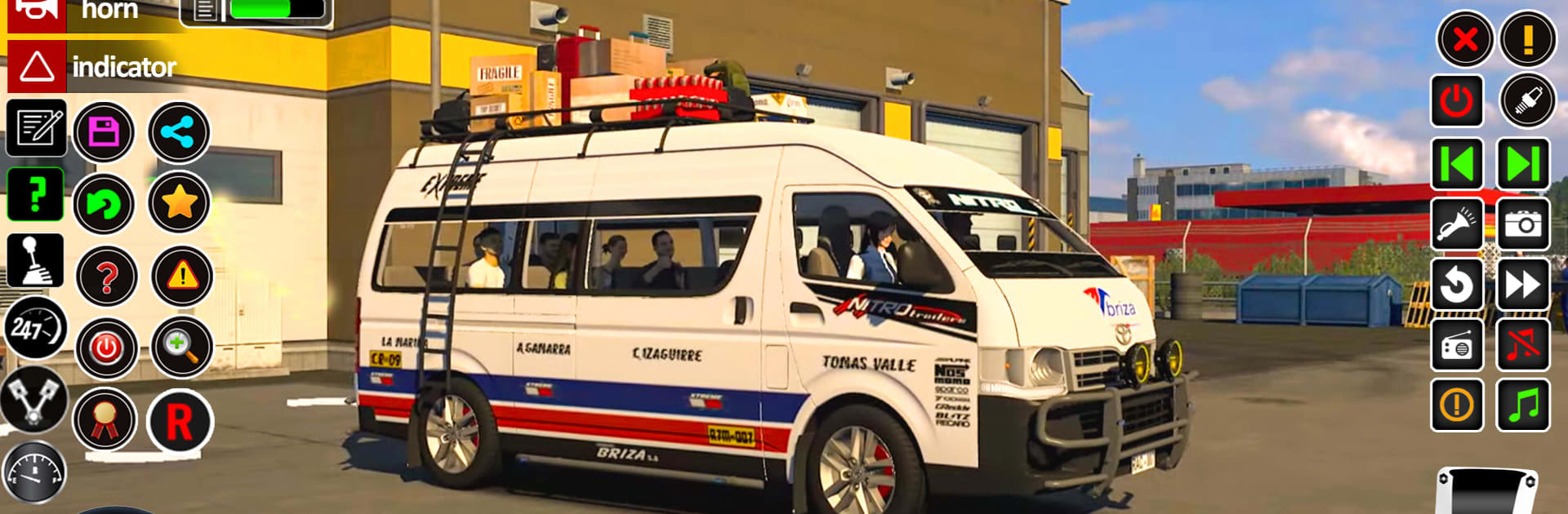 Van Simulator Modern Van Games