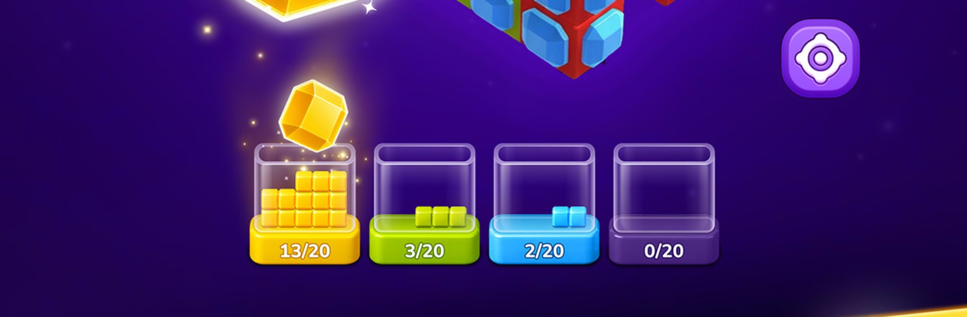 Gem Mosaic: 3D Sort Puzzle
