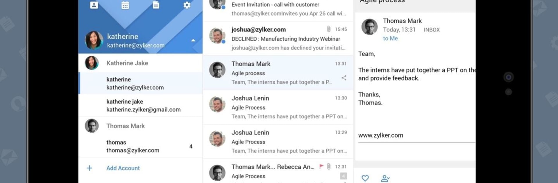 Zoho Mail - Email and Calendar
