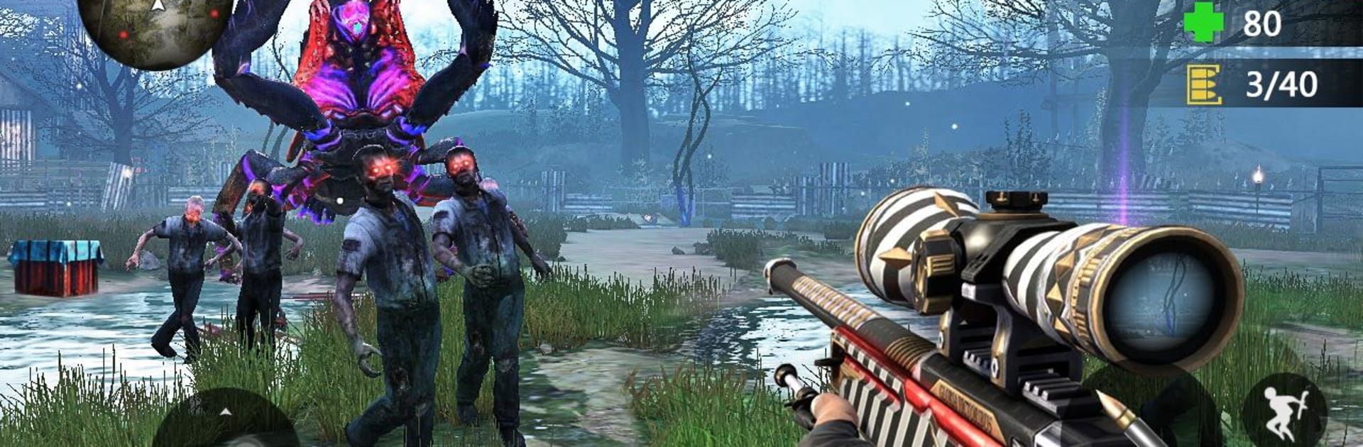 Zombie 3D Gun Shooter- Fun Free FPS Shooting Game
