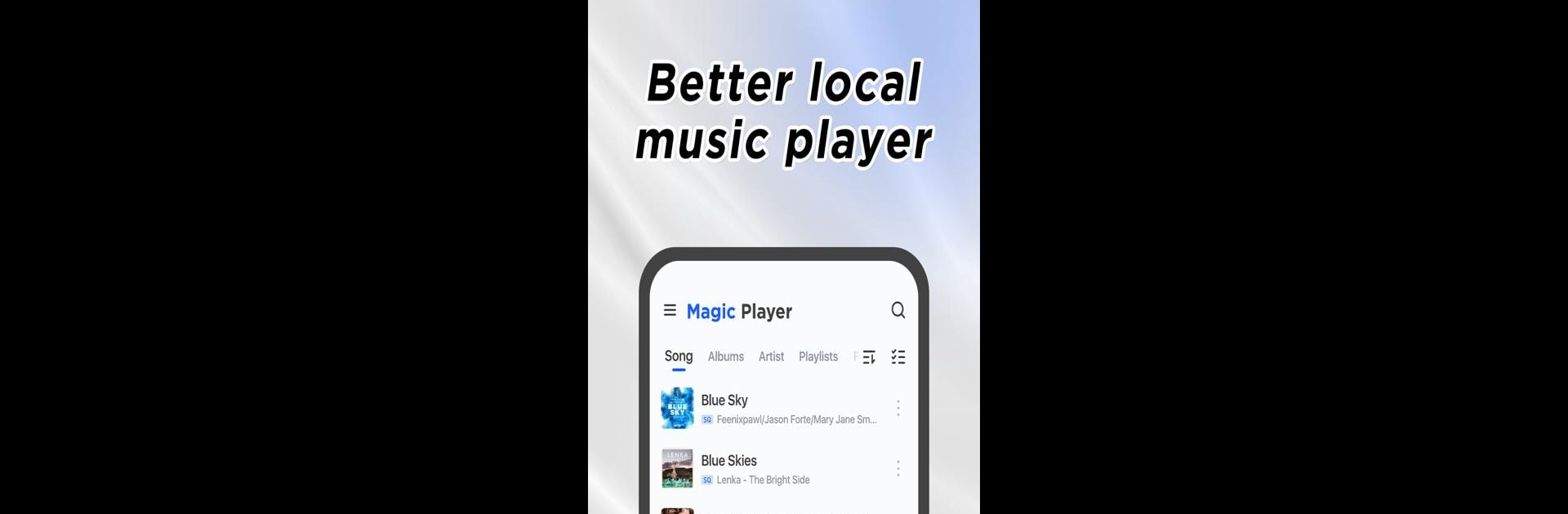 Magic Music Player