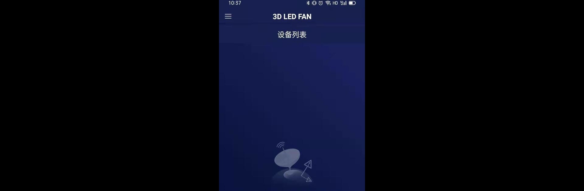 3D LED FAN