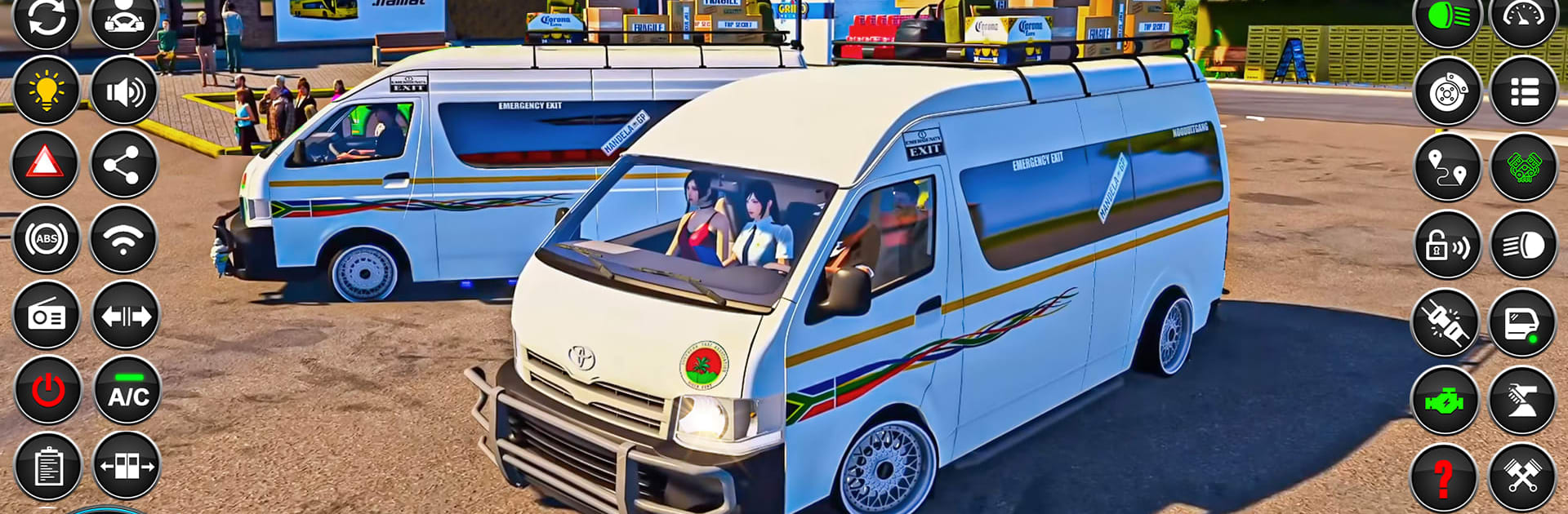Van Driving Van Simulator Game