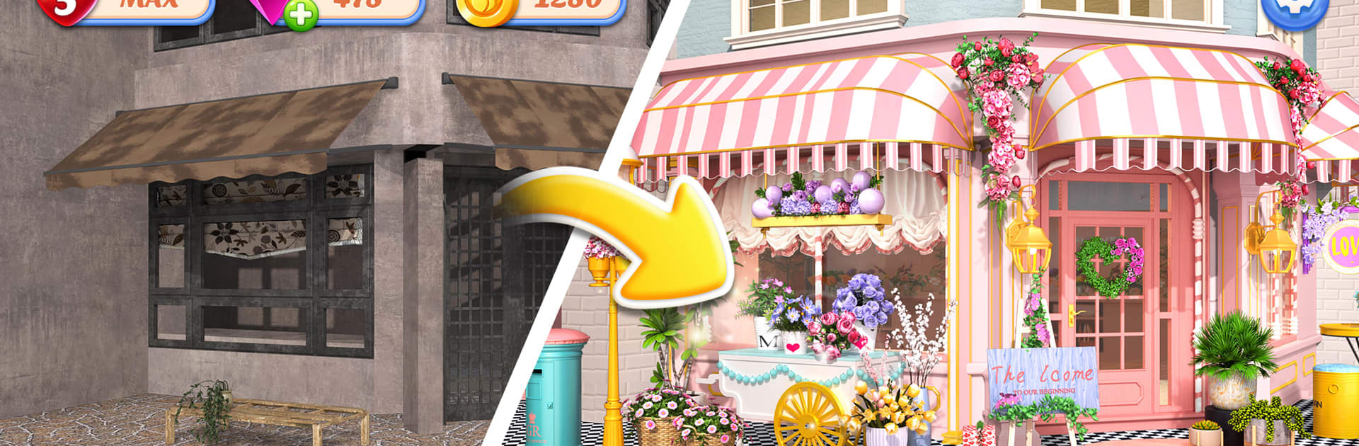 Flower Shop Makeover