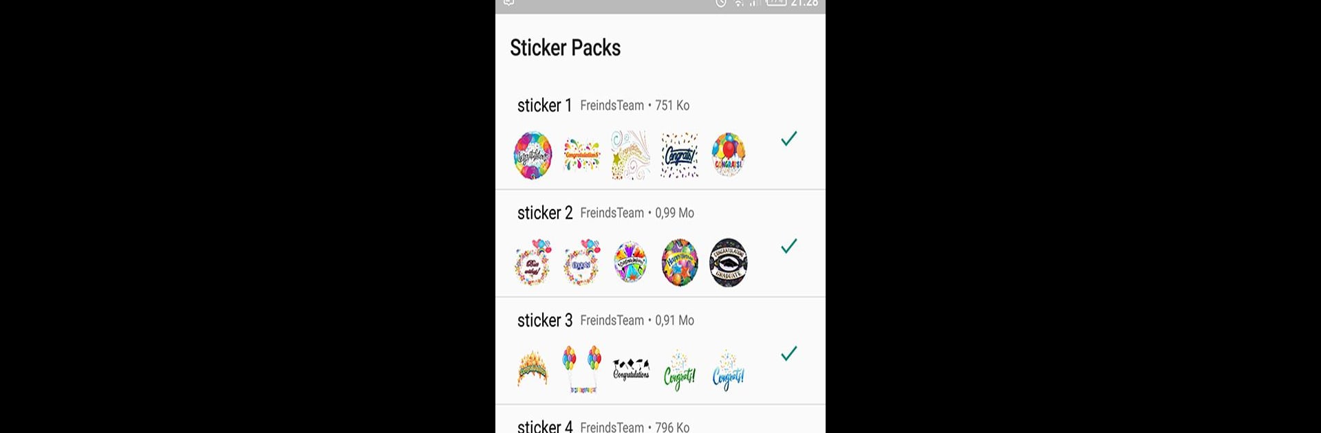 Congrats Stickers For Whatsapp
