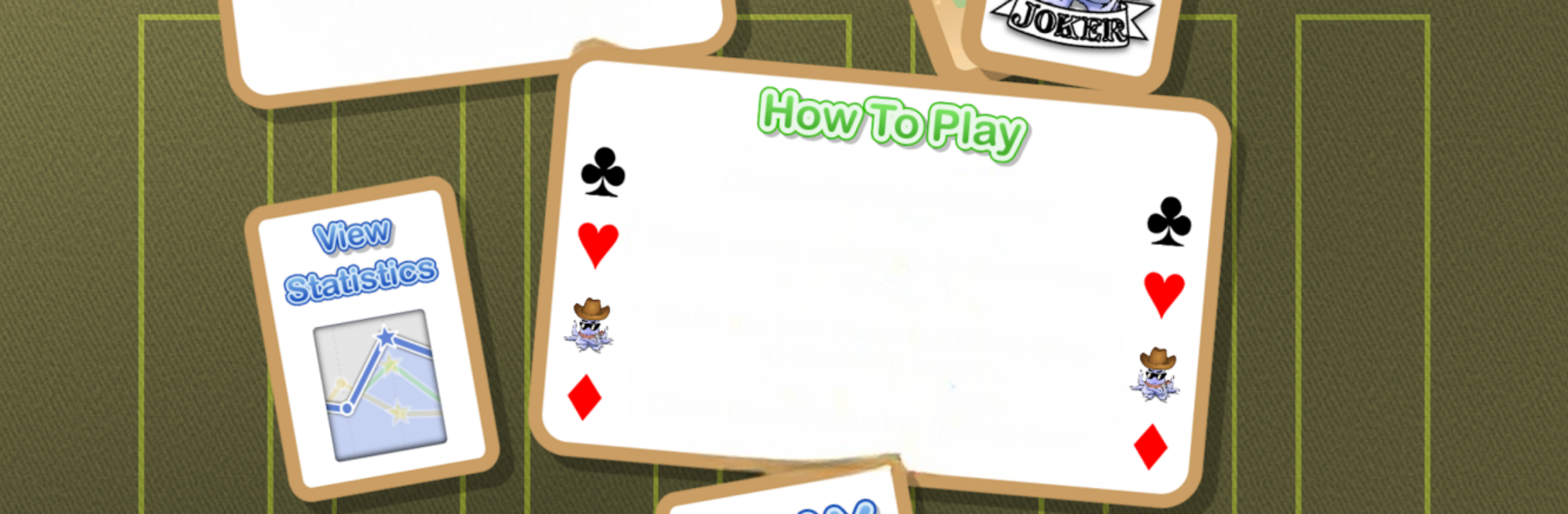 Crystal Klondike Solitaire