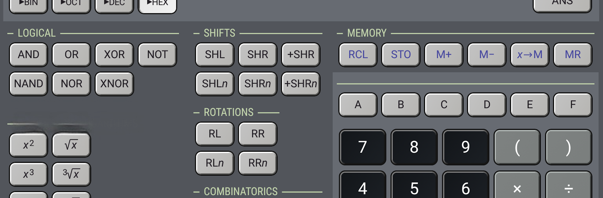 HiPER Scientific Calculator