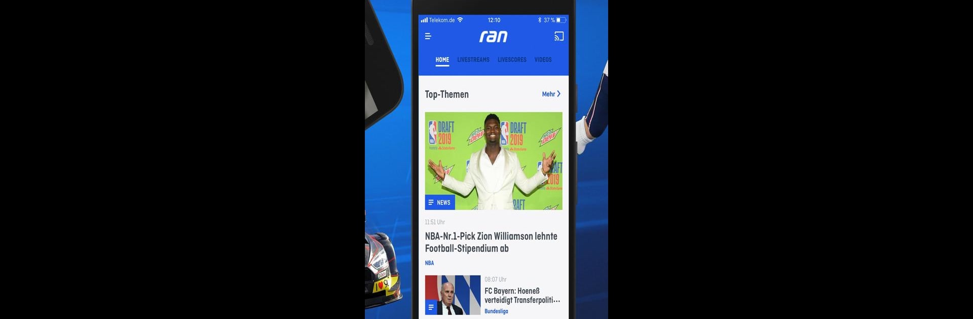 ran | NFL, Bundesliga, DTM