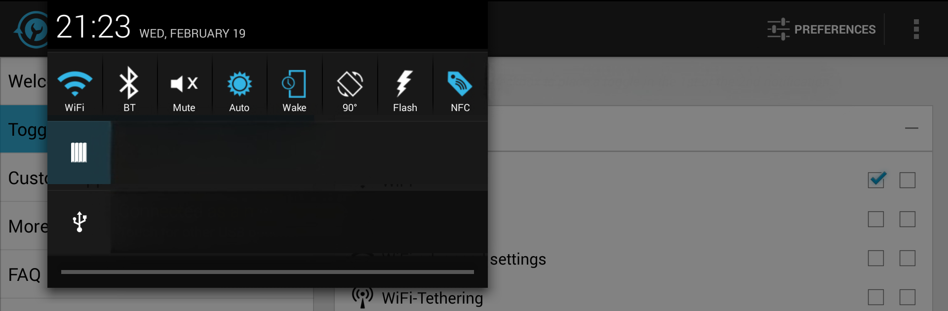 Notification Toggle
