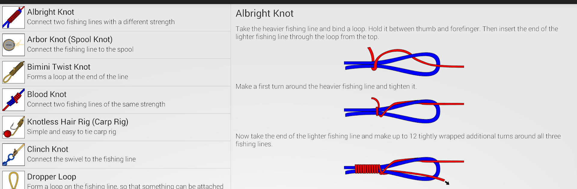 Fishing Knots