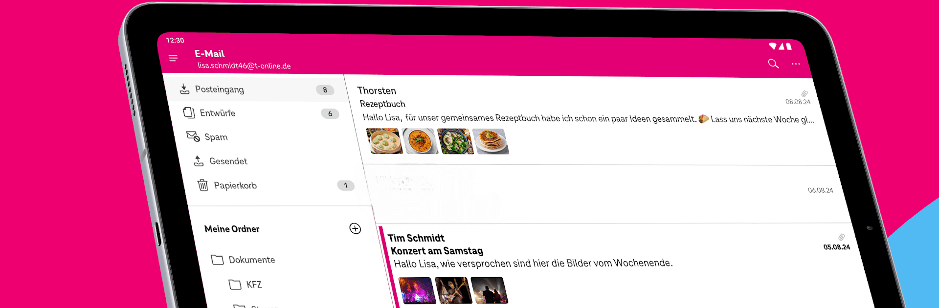 Telekom Mail – E-Mail App