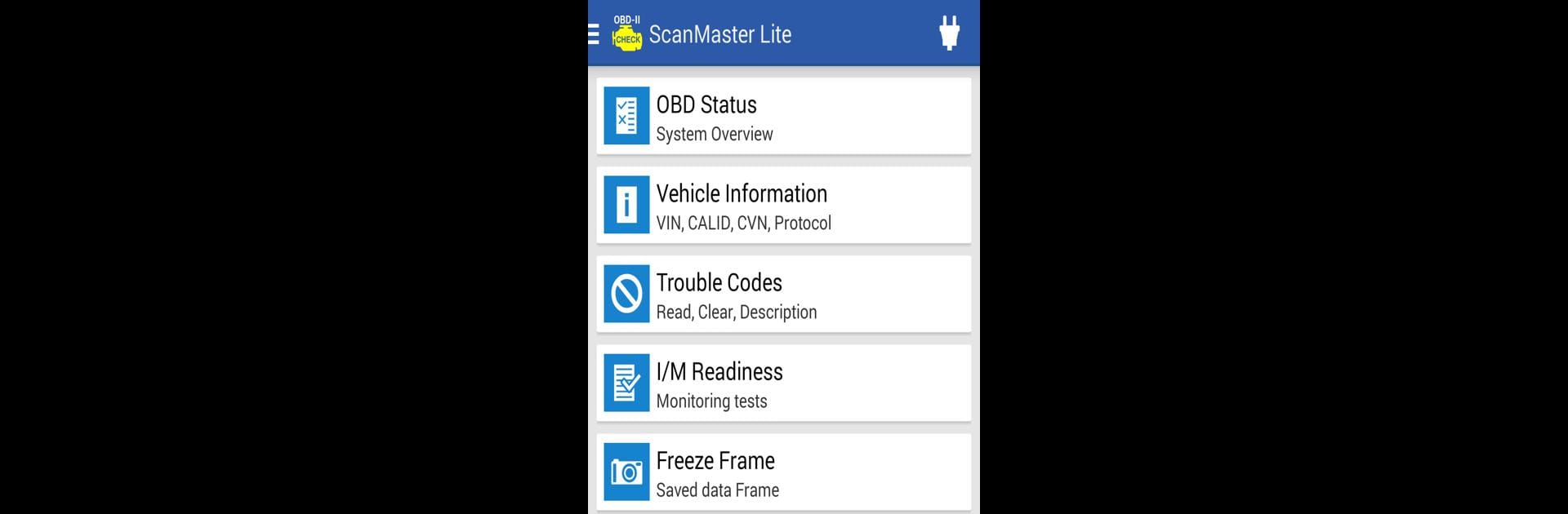 ScanMaster for ELM327 OBD-2