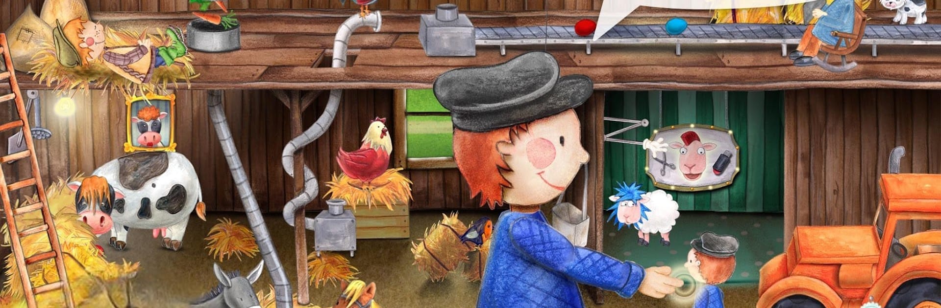 Toddler's App: Farm Animals