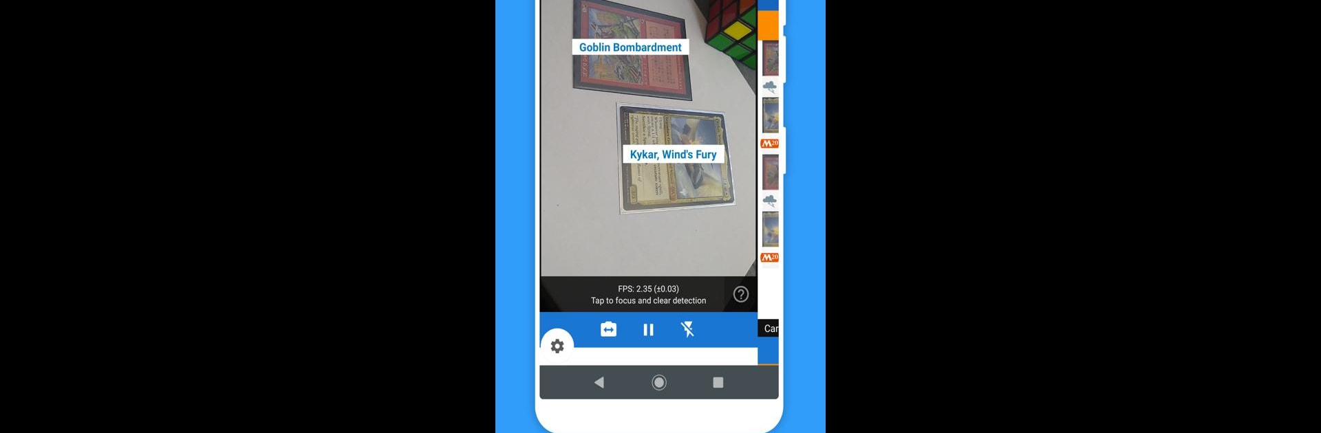 MTG Card Scanner Delver Lens