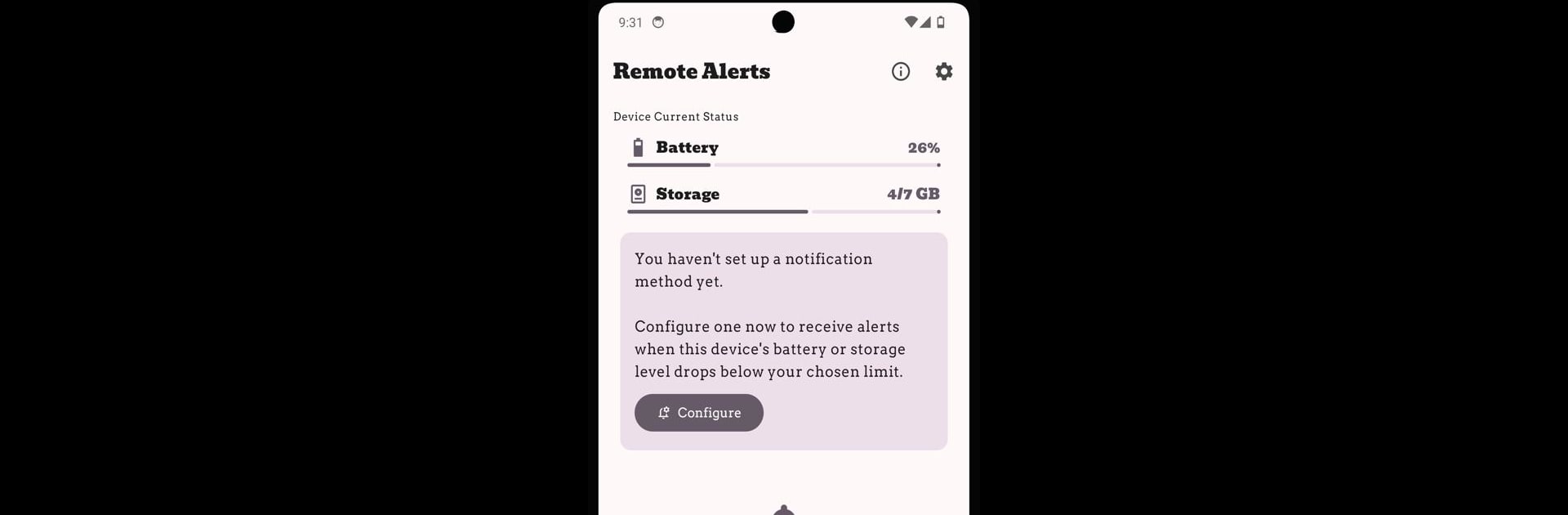Remote Notify - Device Monitor
