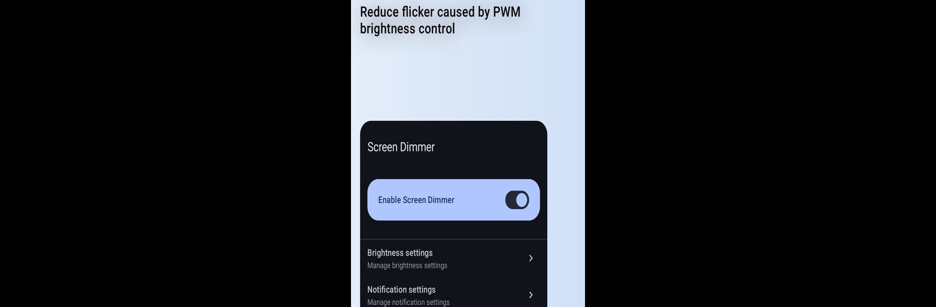 Screen Dimmer – OLED Saver